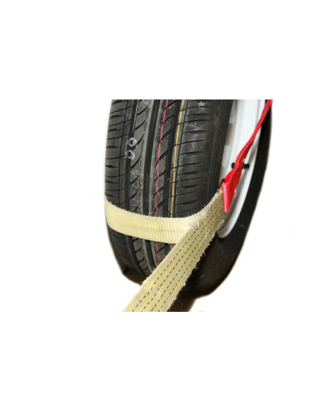 SANGLE AVEC PASSANTS POUR ROUE 0,5 M CAPACITÉ 1 500 KG