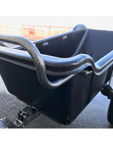 REMORQUE QUAD SIMPLE ESSIEU CAISSE POLYP. PTC...