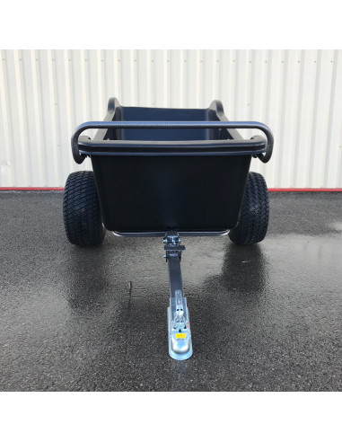 REMORQUE QUAD SIMPLE ESSIEU CAISSE POLYP. PTC...