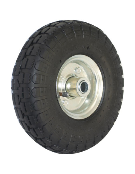 ROULETTE GONFLABLE JANTE MÉTAL 260 X 85 MM