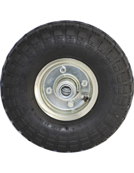 ROULETTE GONFLABLE JANTE MÉTAL 260 X 85 MM