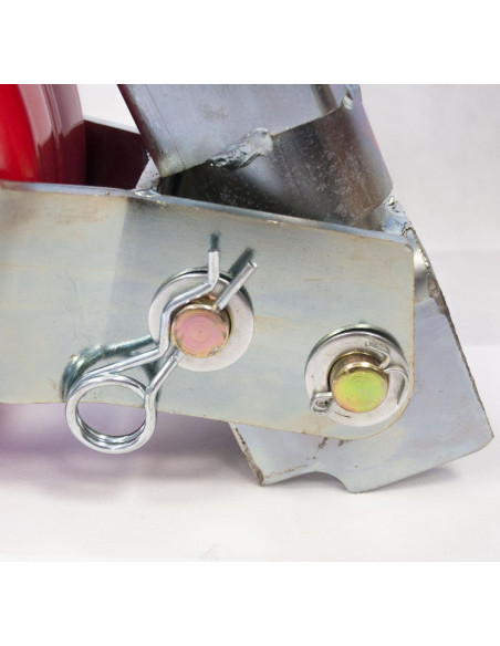 ROUE JOCKEY CARRÉE RENFORCÉE 70X70 MM ROULETTE ACIER 250X100 MM