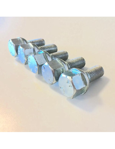 KIT DE 5 VIS DE ROUE SPHÉRIQUES M12 X 1,50