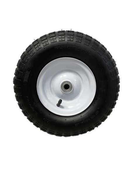 ROUE COMPLÈTE AVEC CHAMBRE À AIR ET PNEU - DIMENSIONS PNEU 4.00 X 6