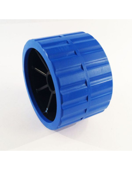 GALET Ø 120 MM LARGEUR 75 MM ALESAGE 23 MM COLORIS BLEU/NOIR