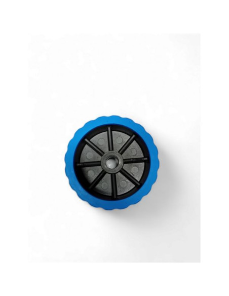 GALET DIAMETRE 120 MM LARGEUR 75 MM ALESAGE 18,5 MM COLORIS BLEU/NOIR