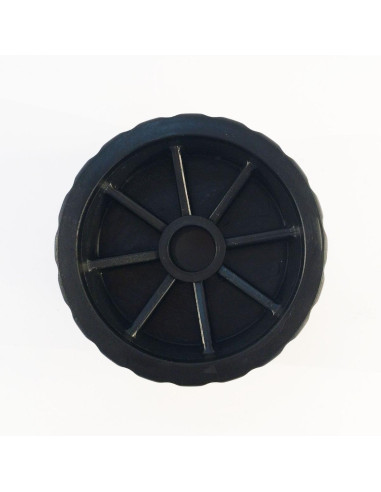 GALET DIAMÈTRE 120 MM LARGEUR 75 MM ALÉSAGE 23 MM COLORIS NOIR