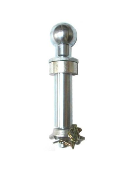 AXE DE CHAPE RENFORCÉ DIAMÈTRE 32 MM AVEC ÉCROU À AILETTE ET GOUPILLE