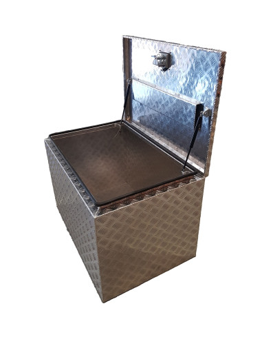 COFFRE ALUMINIUM OUVERTURE DESSUS 325L DIM. 910...