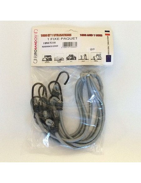 PIEUVRE SANDOW DIAM 8 MM AVEC 8 BRAS DE 40 CM