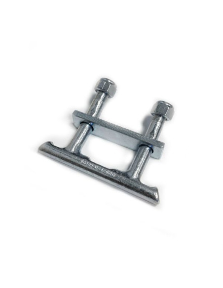 ANNEAU ACCROCHE SANGLE CONTREPLAQUE ET VISSERIE - ENTRAXE 60 MM