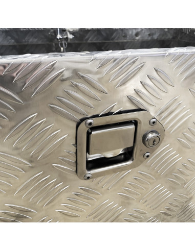 COFFRE ALUMINIUM RAPÈZE 80L DIM. 720/420 X 390...