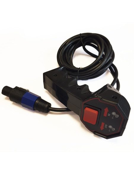 TREUIL ÉLECTRIQUE DE TRACTION 12V À CORDE CAPACITÉ 13000 LBS - 5,9 T ETANCHE IP6