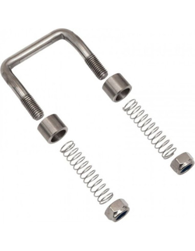 BRIDE DE SANGLAGE COUDÉE EN INOX M12 AVEC...