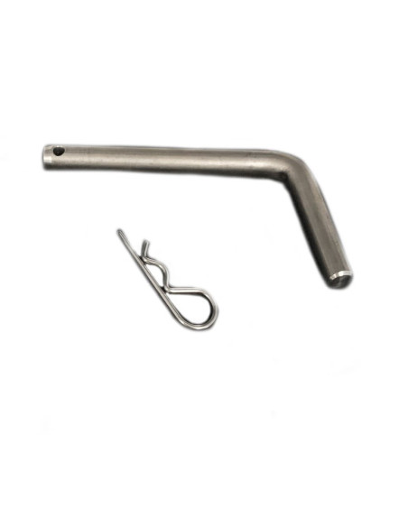 AXE INOX DE 16MN L140 AVEC GOUPILLE POUR ENSEMBLE RÉF. 50429