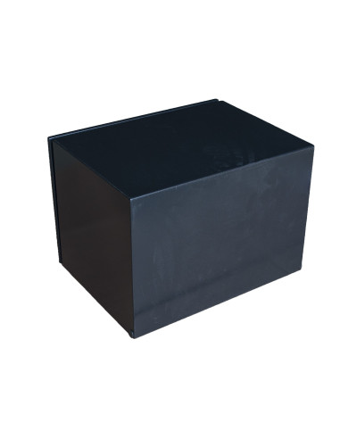 COFFRE ACIER LAQUÉ NOIR 70L DIMENSIONS...