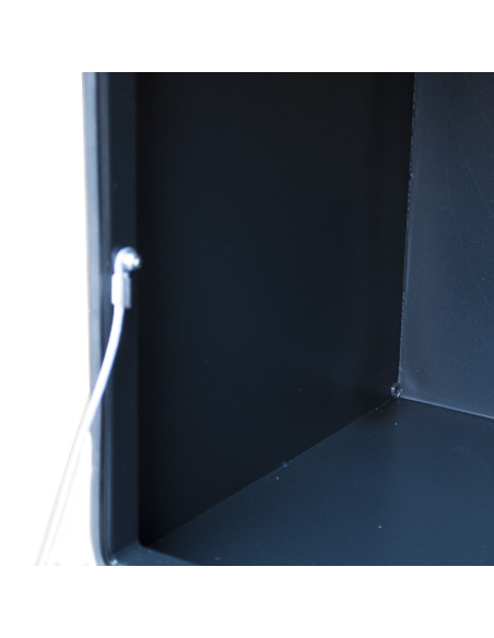 COFFRE ACIER LAQUÉ SOUS CHASSIS 200L DIMENSIONS 800 X 500 X 500 MM