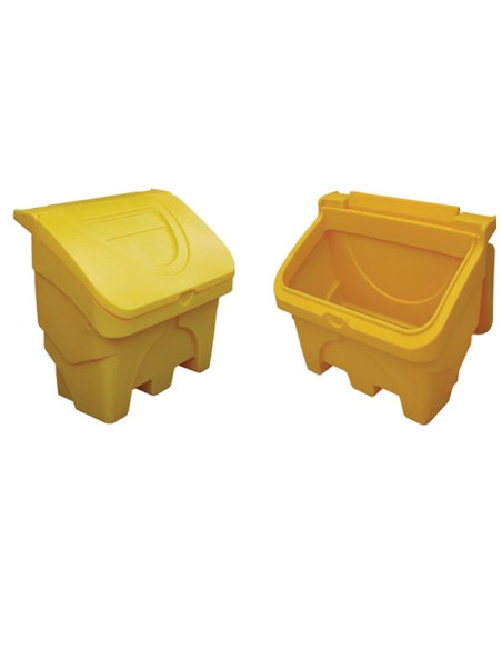 COFFRE DE RANGEMENT EN POLYÉTHYLÈNE AVEC COUVERCLE 850 X 500 X 750 MM 130 L