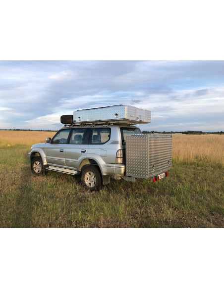 COFFRE ALUMINIUM 50L DIM. 500 X 310 X 350 MM