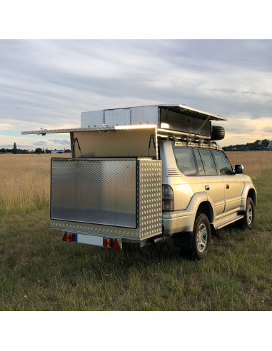 COFFRE ALUMINIUM 50L DIM. 500 X 310 X 350 MM