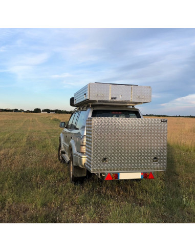 COFFRE ALUMINIUM 50L DIM. 500 X 310 X 350 MM