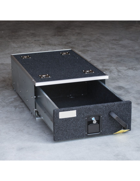 COFFRE RANGEMENT 1 TIROIR 55L DIM 500 X 795 X 270 MM PLATEAU FIXE (Der. Unités)