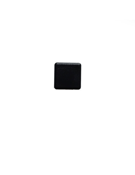 PROTECTION PLASTIQUE NOIRE POUR TUBE CARRÉ 20 X 20 MM