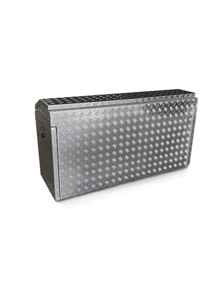 COFFRE ALUMINIUM 3 OUVERTURES-DOUBLE PL.COULISSANTS 1400X530X750MM (Der. Unités)