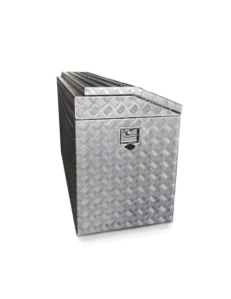 COFFRE ALUMINIUM 3 OUVERTURES-DOUBLE PL.COULISSANTS 1400X530X750MM (Der. Unités)