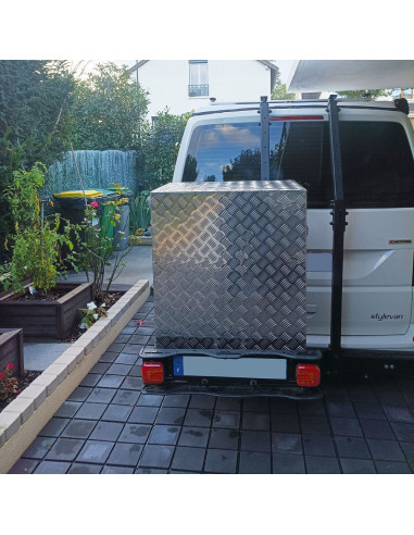 COFFRE ALUMINIUM OUVERTURE FACE 300L DIM. 500 X...