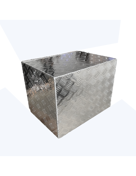 COFFRE ALUMINIUM 100L DIM. 600 X 455 X 455 MM
