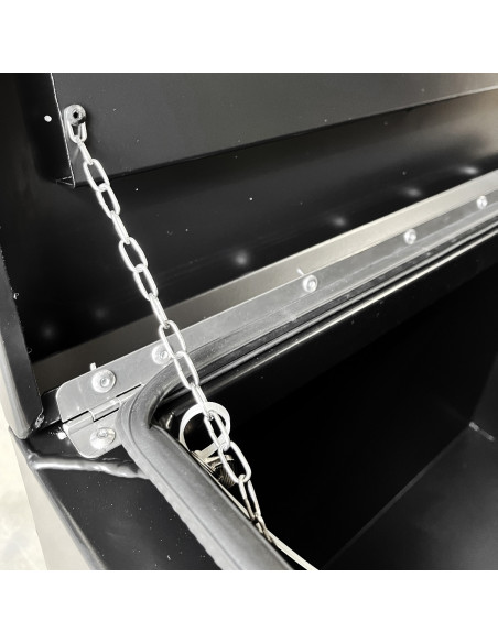 COFFRE ALUMINIUM 100L DIM. 600 X 455 X 455 MM