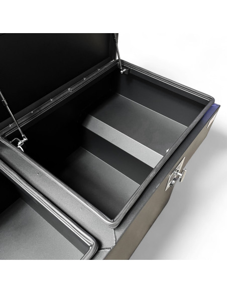 COFFRE ALUMINIUM PICKUP 160L DIM. 1460 X 600 X 480 MM