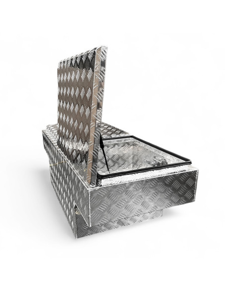 COFFRE ALUMINIUM PICKUP 160L DIM. 1460 X 600 X 480 MM