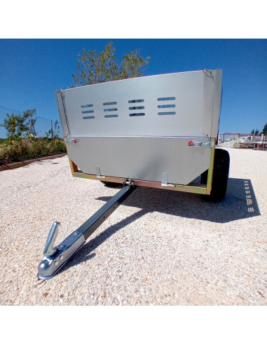 REMORQUE AGRICOLE QUAD BASCULANTE PTC 480 KG