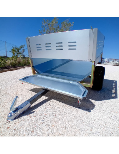 REMORQUE AGRICOLE QUAD BASCULANTE PTC 480 KG