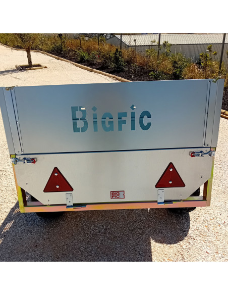 REMORQUE AGRICOLE QUAD BASCULANTE PTC 480 KG