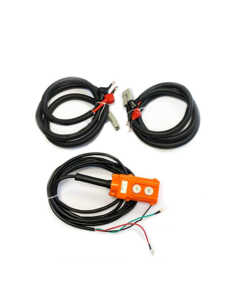 BOITIER DE TÉLÉCOMMANDE AVEC CONNECTEURS RAPIDES POUR REMORQUE RÉF. 06129/50028/