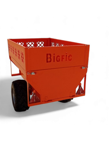 REMORQUE QUAD SIMPLE ESSIEU PTC 650 KG