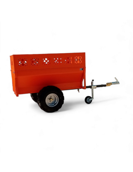 REMORQUE QUAD SIMPLE ESSIEU PTC 650 KG