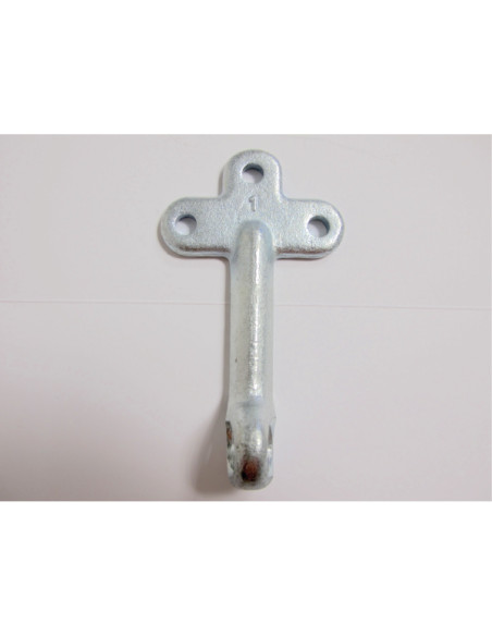 FERMETURE DE RIDELLE À LEVIER AVEC OEILLET CÔTÉ DROIT