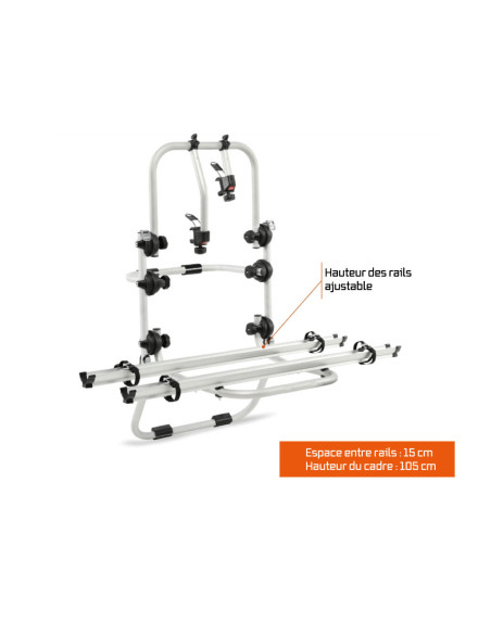 PORTE VELO SUR HAYON DE VAN 2 VELOS