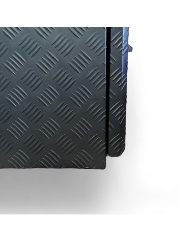 COFFRE ALUMINIUM 100L DIM. 600 X 455 X 455 MM