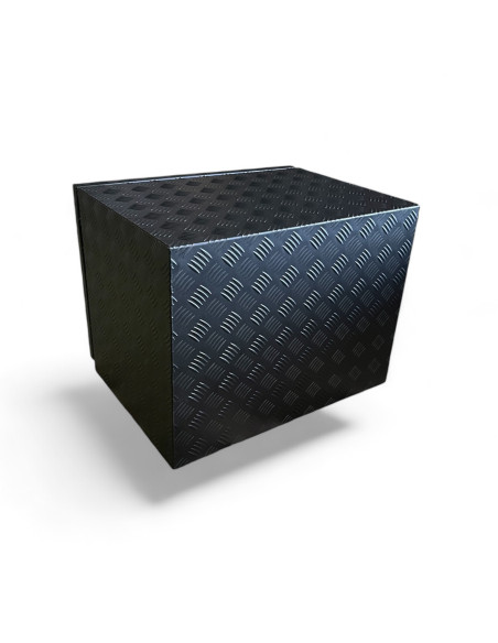 COFFRE ALUMINIUM 100L DIM. 600 X 455 X 455 MM