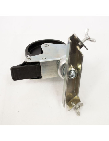 KIT DE 4 ROULETTES POUR CONTENEURS ALUMINIUM LEGER