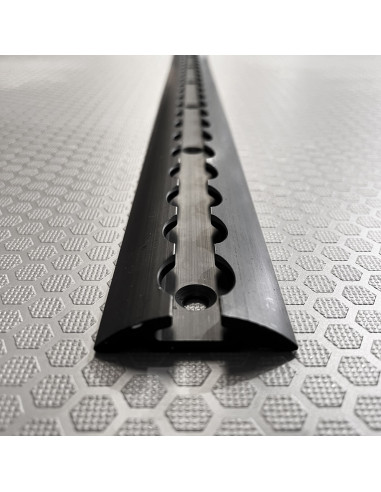 RAIL ALUMINIUM AERO DEMI LUNE LARGEUR 50 MM