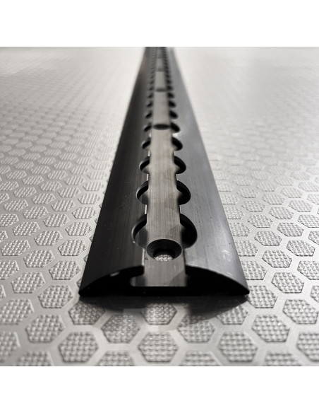 RAIL ALUMINIUM AERO DEMI LUNE LARGEUR 50 MM