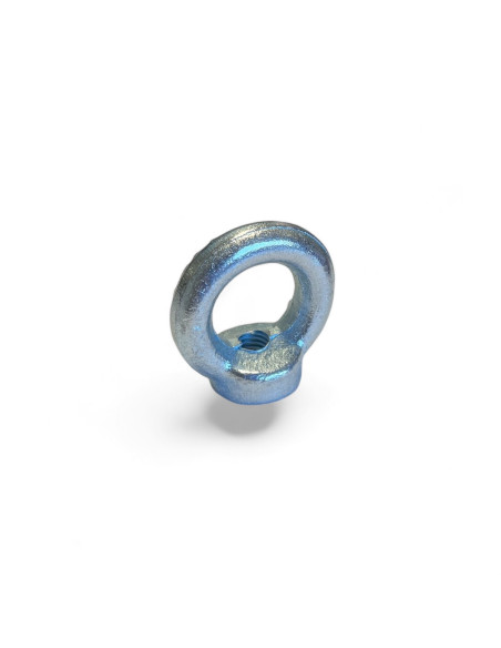 ANNEAU DE LEVAGE DIN582 ACIER GALVANISE FILETAGE FEMELLE 9,5 MM