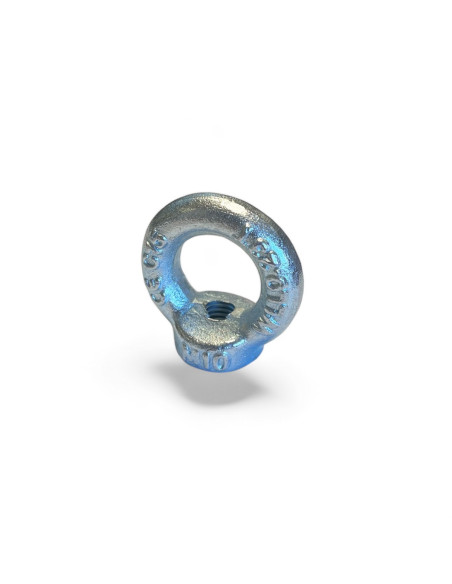 ANNEAU DE LEVAGE DIN582 ACIER GALVANISE FILETAGE FEMELLE 9,5 MM