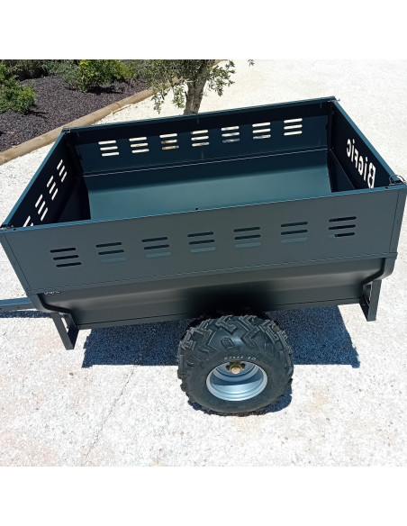 REMORQUE QUAD SIMPLE ESSIEU PTC 650 KG